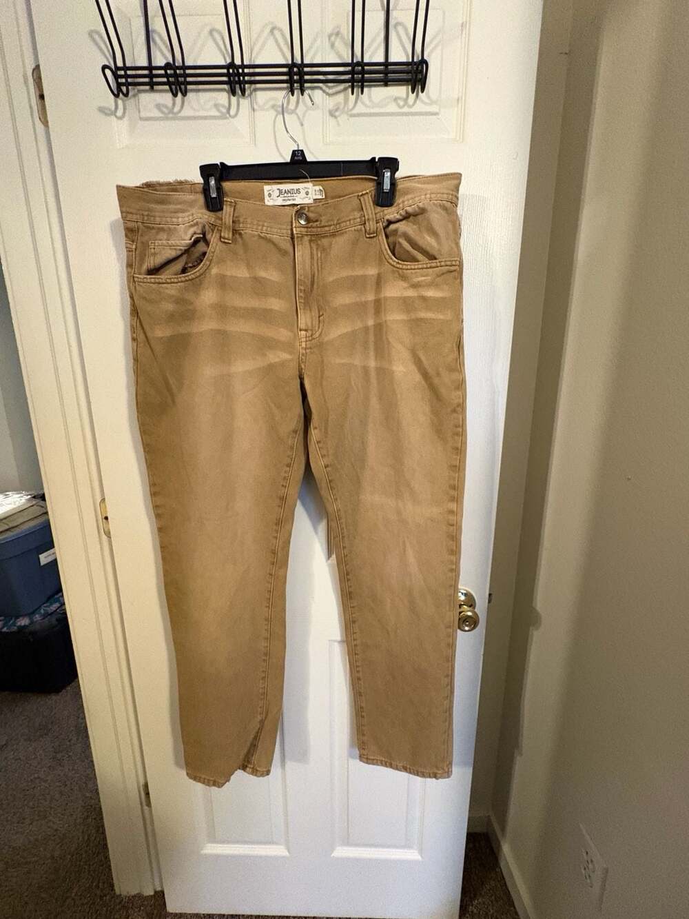 Y2K Jeanius Brown Straight Leg Jeans
